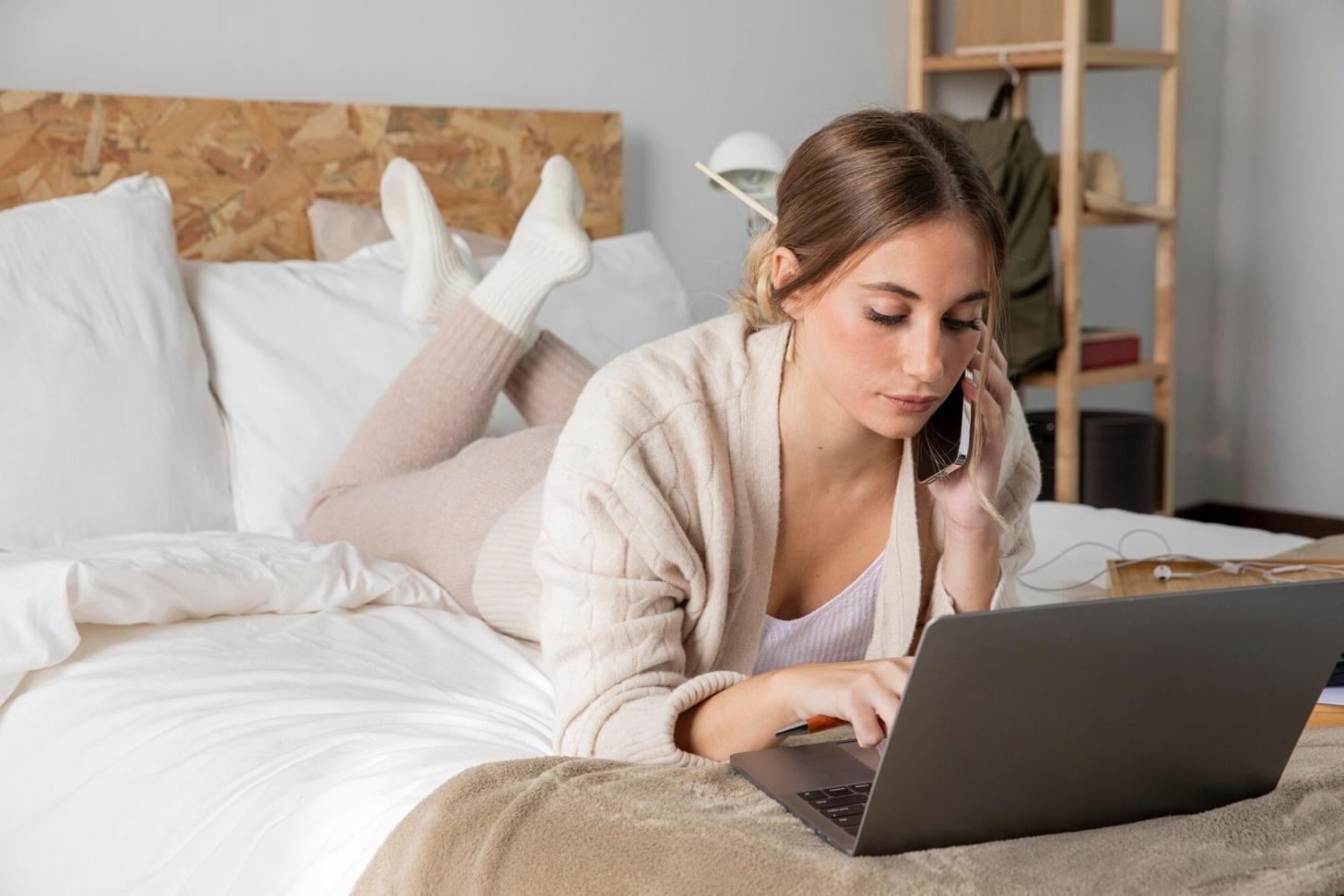 Financial planning consultation workspace showing professional meeting environment